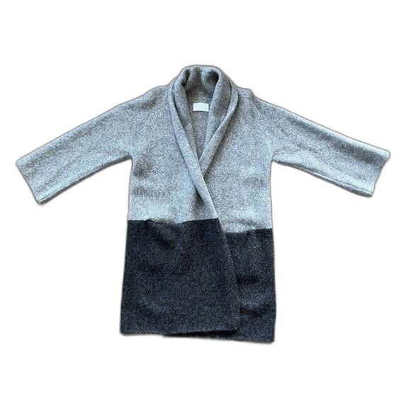 Zadig & Voltaire Gray Wool Open Cardigan Sweater Top  Women's Size Small - Picture 3 of 10